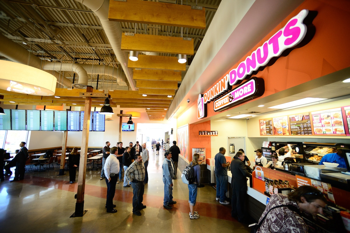 Dunkin' Donuts REDUCED HOURS Denver International Airport