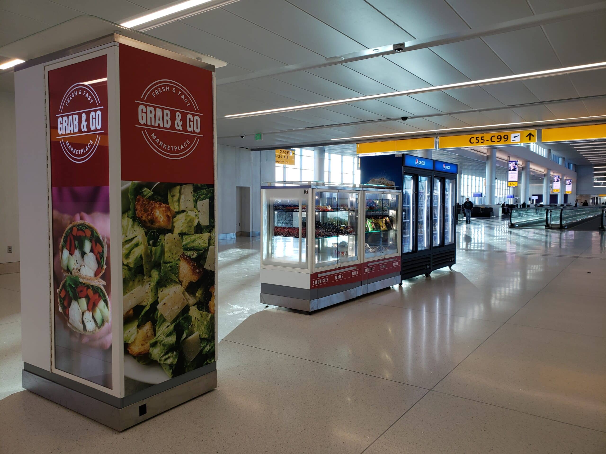 Grab & Go Marketplace Near Gate C53 Denver International Airport